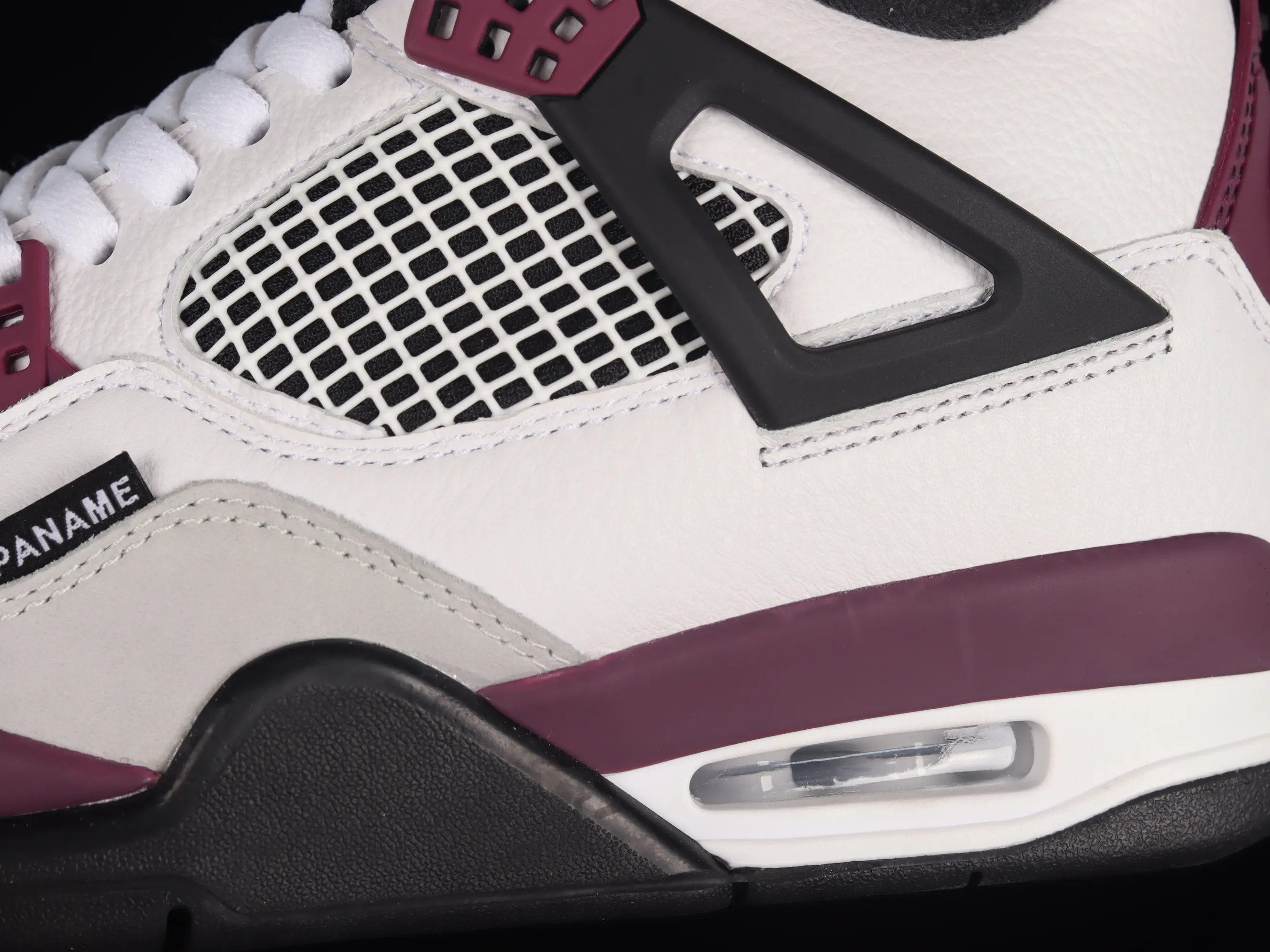 All categories Air Jordan Jordan series basketball shoes Air Jordan 4 pure original version Air Jordan 4 Retro PSG AJ4 Joe 4 Paris full first layer white and purple Paris Saint-Germain famous CZ5624-100